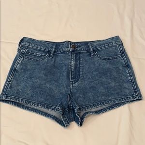 Hollister jean shorts. Size 30. Never worn.